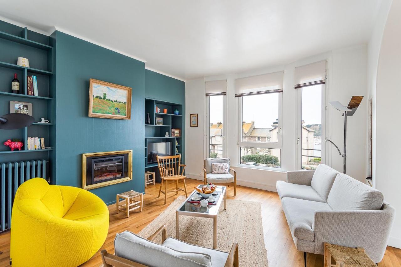 Le Hauturier - Appartement De Standing Avec Vue Mer Saint-Malo Eksteriør billede